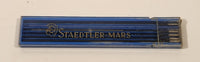 Vintage Staedtler Mars Technico Lumograph Leads in Blue Plastic Slider Case