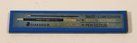 Vintage Staedtler Mars Technico Lumograph Leads in Blue Plastic Slider Case