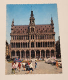 Vintage The Grand Place Brussels Belgium Postcard