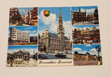 Vintage Brussels Belgium Multiview Postcard