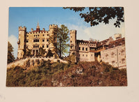 Vintage Konigsschloss Hohenschwangau Castle Germany Postcard