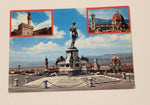 Vintage Piazzale Michelangelo Florence Italy Postcard