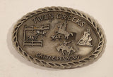 Rare Twin Creeks Cattle Penning Metal Belt Buckle