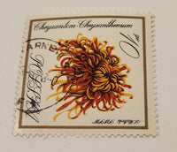 1966 Poland Chrysanthemum Flower Postal Stamp