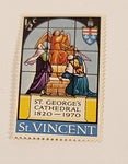 St. Vincent St. George's Cathedral 1820-1970 1/2 Cent Postal Stamp