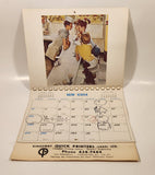 1984 Norman Rockwell Appointment Calendar Kingsway Quick Printers (1969) Ltd. Vancouver B.C.