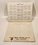 1984 Norman Rockwell Appointment Calendar Kingsway Quick Printers (1969) Ltd. Vancouver B.C.