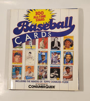 1988 300 All-Time Stars Baseball Cards Hard Cover Book By The Editors Of Consumer Guide