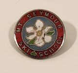 Vintage Mt. Seymour Ski School Enamel Metal Lapel Pin