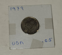 1979 United States of America 5 Cents Nickel Metal Coin