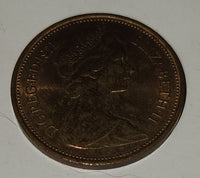 1971 UK Great Britain Elizabeth II New Pence 2 Bronze Metal Coin