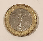 2008 Italy 1 Euro Dollar Da Vinci Metal Coin