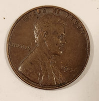 1946 United States of America 1 Cent Copper Metal Coin