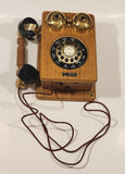 Vintage The County Line Telephone Wood Cased Phone Model 4125