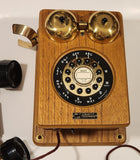 Vintage The County Line Telephone Wood Cased Phone Model 4125