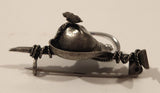 Vintage Bregenz Austria Pewter Brooch Pin