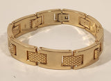 Gold Tone Men's Bracelet