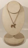 Gold Tone Horse Necklace