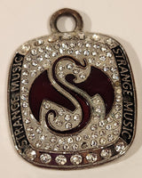 Strange Music Est. 2000 Tech N9ne Rapper Cubic Zirconia Stainless Steel Necklace Pendant Missing One Stone