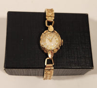 Antique Gruen Precision Guildite Excalibur Ladies 12K Gold Quartz Wristwatch Made in England