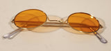 Orange Tint Thin Frame Sunglasses