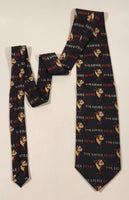 1996 Warner Bros. Looney Tunes Mania Taz Little Devil Polyester Neck Tie Hand Made in Korea