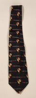 1996 Warner Bros. Looney Tunes Mania Taz Little Devil Polyester Neck Tie Hand Made in Korea