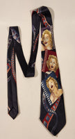 Robertino Marilyn Monroe Film Strip Polyester Neck Tie Hand Made in China