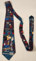 Mickey Unlimited Disney Mickey Mouse Steamboat Willie Polyester Neck Tie Hand Made in Canada