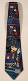 Mickey Unlimited Disney Mickey Mouse Steamboat Willie Polyester Neck Tie Hand Made in Canada