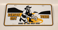 Dawson City Yukon Home Of The Gold Rush Plastic Vanity Vehicle License Plate Tag