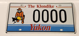 Yukon The Klondike Man Panning Gold Themed Metal Vehicle License Plate Tag 0000 Sample