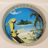 Corona Extra Beer Parrot On Beach Metal Beverage Serving Tray