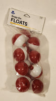 Angler Tackle Snap-On Floats 12 Pcs 1 1/2" New in Package