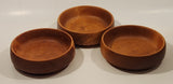 Vintage Baribocraft Barbo-Maid Maple Wood Salad Bowls Set of 3 Made in Canada