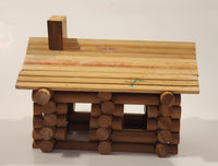 Lincoln Logs Cabin Wood Play Set 64 Pc