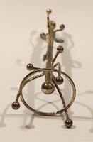 Vintage Coat Rack Dollhouse Brass Miniature 6" Tall