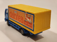 1993 Corgi Auto City Kraft Dairylea Cheese Ford Cargo Truck Blue and Yellow Die Cast Toy Car Vehicle