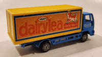 1993 Corgi Auto City Kraft Dairylea Cheese Ford Cargo Truck Blue and Yellow Die Cast Toy Car Vehicle