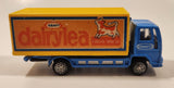 1993 Corgi Auto City Kraft Dairylea Cheese Ford Cargo Truck Blue and Yellow Die Cast Toy Car Vehicle