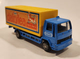 1993 Corgi Auto City Kraft Dairylea Cheese Ford Cargo Truck Blue and Yellow Die Cast Toy Car Vehicle