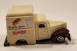 Rare Proarce Bimbo Super Pan 1940s Ford Delivery Truck Plastic Die Cast Toy Car Vehicle