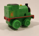 1997 Tomy Britt Allcroft Thomas &amp; Friends Percy Green Plastic Wind Up Toy Train Locomotive