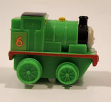 1997 Tomy Britt Allcroft Thomas &amp; Friends Percy Green Plastic Wind Up Toy Train Locomotive