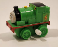 1997 Tomy Britt Allcroft Thomas &amp; Friends Percy Green Plastic Wind Up Toy Train Locomotive