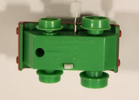 1997 Tomy Britt Allcroft Thomas &amp; Friends Percy Green Plastic Wind Up Toy Train Locomotive