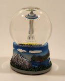 Seattle Space Needle 2 1/2" Miniature Resin Snow Globe