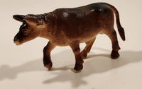 Brown Cow 2 1/2" Toy Animal Figure