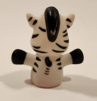 Playtex Zebra Finger Puppet 2 1/8" Toy Figure