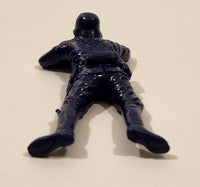 Blue Soldier in Laying Position 2 1/2" Long Army Man Toy Figure